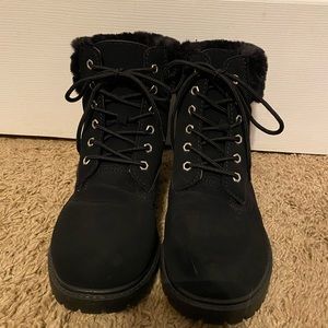 Charlotte Russe Black Boots Size 9